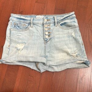 Women’s Judy Blue Ripped Jean Shorts